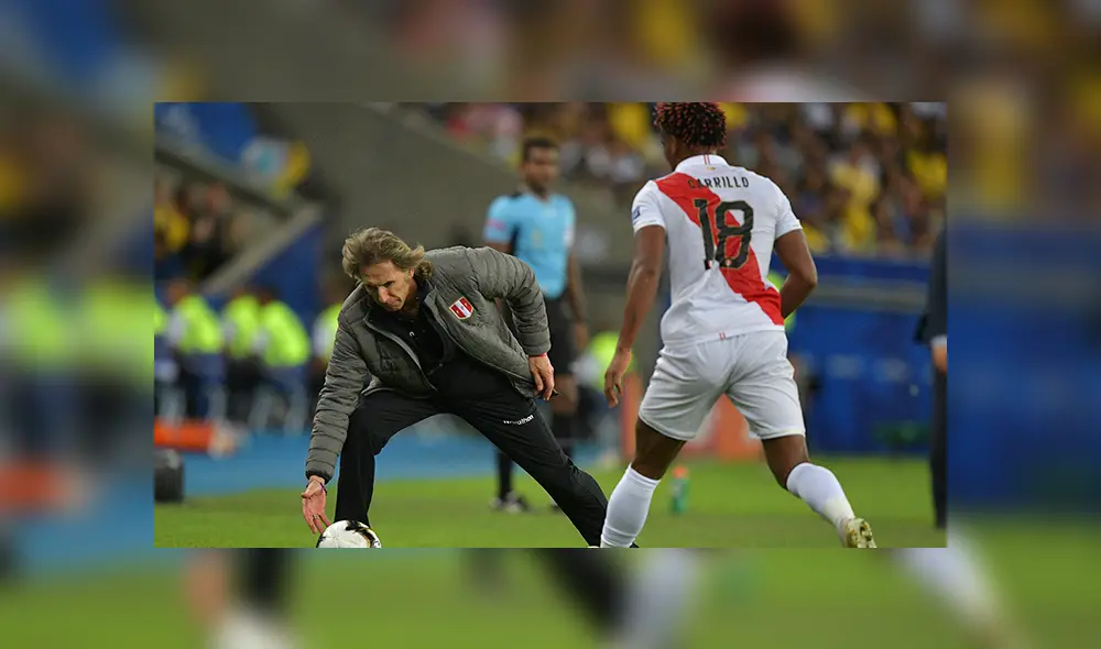 Ricardo Gareca lamentó que André Carrillo continué el fútbol árabe.