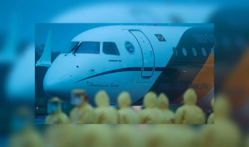 Llegan a Brasil  34 repatriados de Wuhan por coronavirus [FOTOS Y VIDEO]