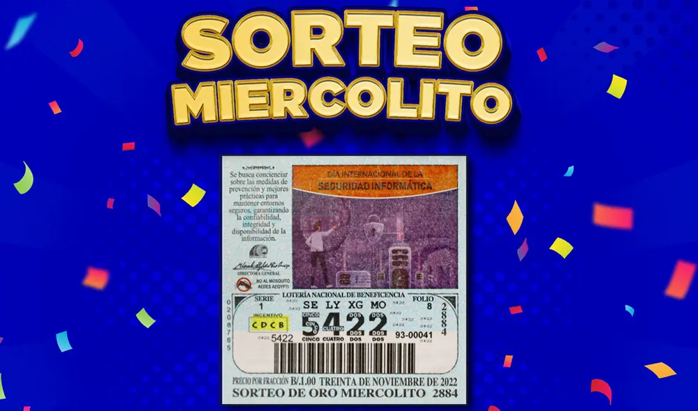 Lotería Nacional de Panamá HOY, 30 de noviembre: resultados EN VIVO del sorteo ‘Miercolito’