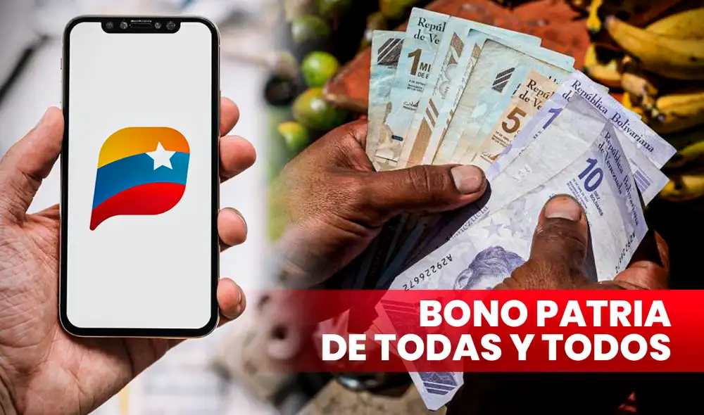 Desde el pasado 17 de noviembre, se viene realizando la entrega del Bono Patria de Todas y Todos en Venezuela. También se dio a conocer cuánto vale el beneficio.  Foto: composición de Gerson Cardoso/LR/Freepik/Sistema Patria/EFE