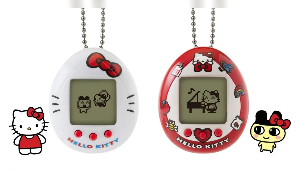 Así lucen los nuevos modelos de Tamagotchi de Hello Kitty. | Foto: CNW Group / Bandai America