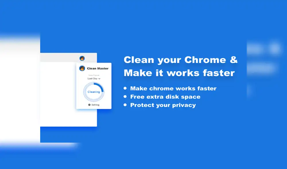 Google Chrome puede mejorar su rendimiento realizando diversas tareas. Una simple extensión puede hacerlas con tan solo un clic. Imagen: Clean Master