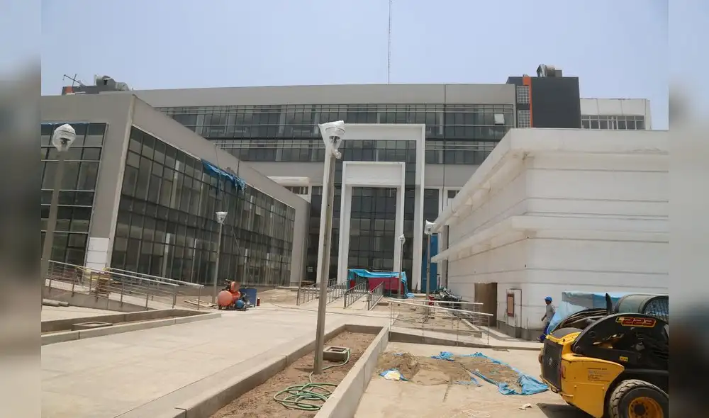 Salinas: Ate tendrá listo su nuevo hospital en 45 días Salinas: Ate tendrá listo su nuevo hospital en 45 días