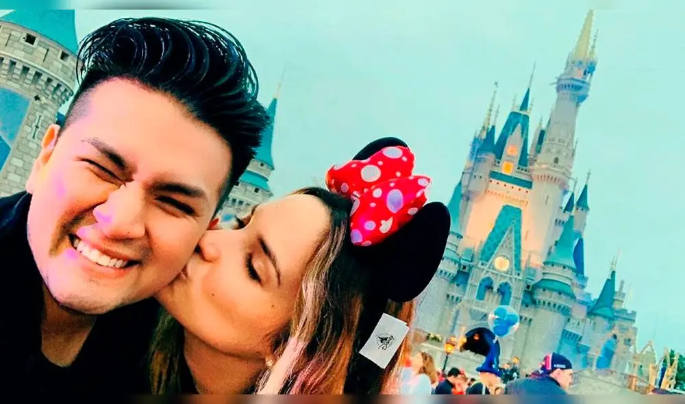 Cassandra Sánchez de Lamadrid y Deyvis Orosco  Foto: Instagram