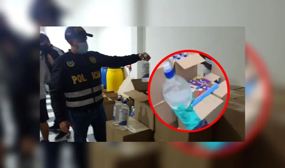 Intervienen laboratorio en Los Olivos. Créditos: Diviac