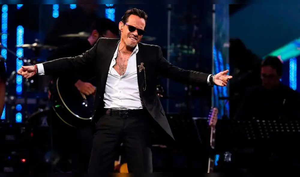 Marc Anthony rindió homenaje a José José en los Latin AMAs
