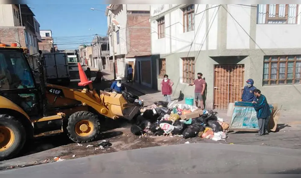 Recojo de basura es limitado en el distrito de Paucarpata, en Arequipa.
