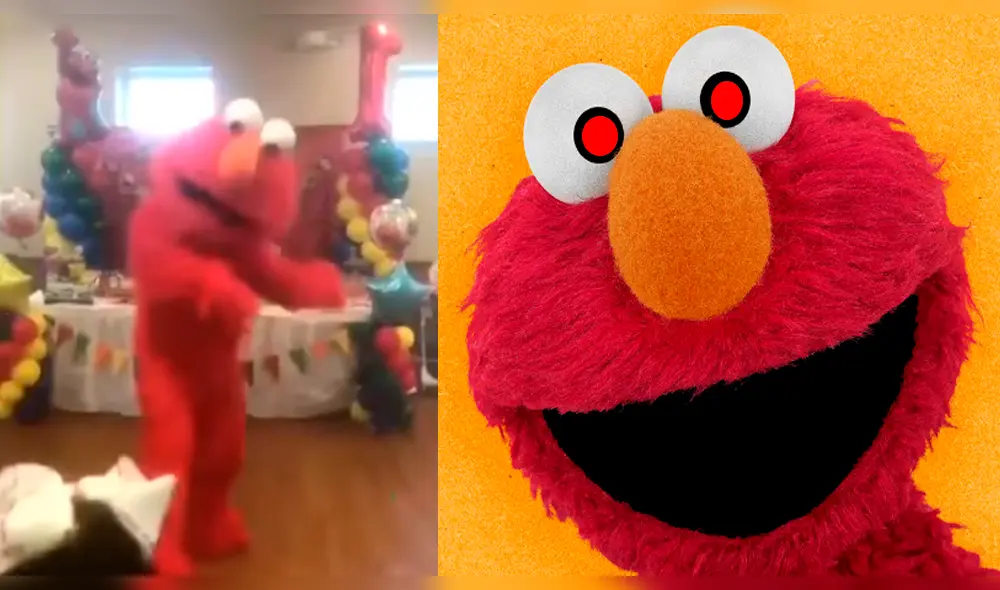 Vía Facebook: Elmo es 'poseido' y asombra a miles con su inusual baile [VIDEO]