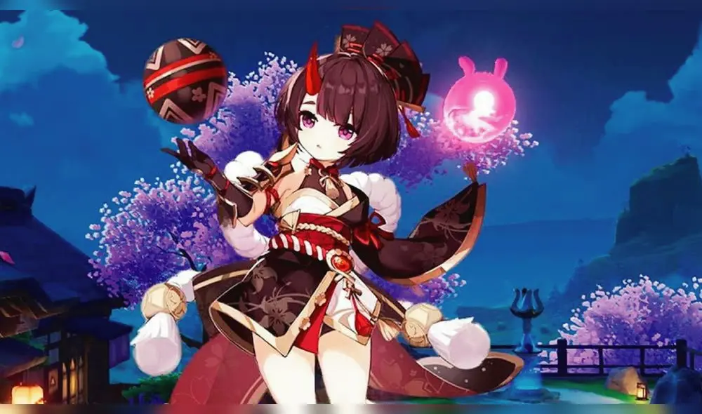 Kuki Shinobu llegaría en la nueva actualización de Genshin Impact 2.5. Foto: Dedo Gordo