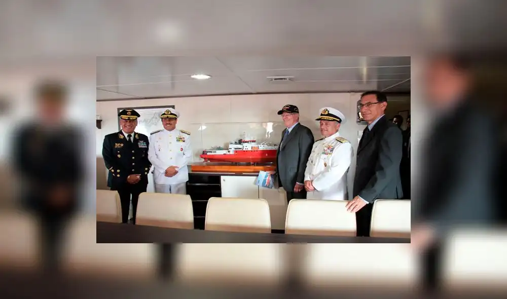 Buque oceanográfico "Carrasco” se incorporó a la Marina de Guerra del Perú 