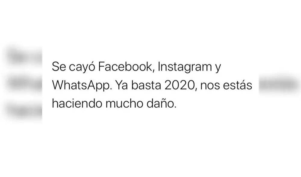 Facebook, WhatsApp e Instragram cayeron y miles de usuarios crearon toda clase de divertidos memes.