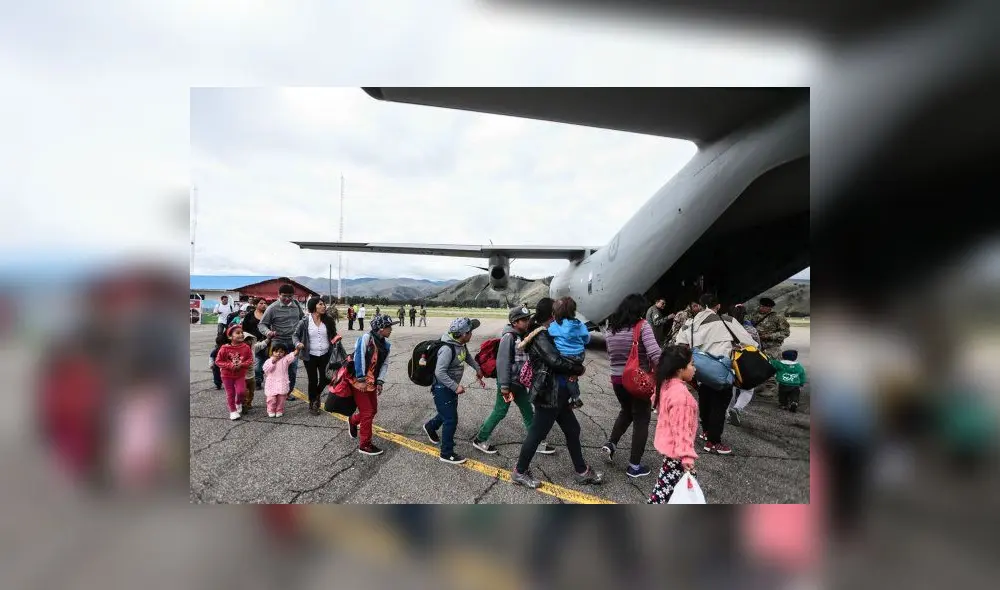 FAP suspende vuelos gratuitos de Lima a ciudades afectadas