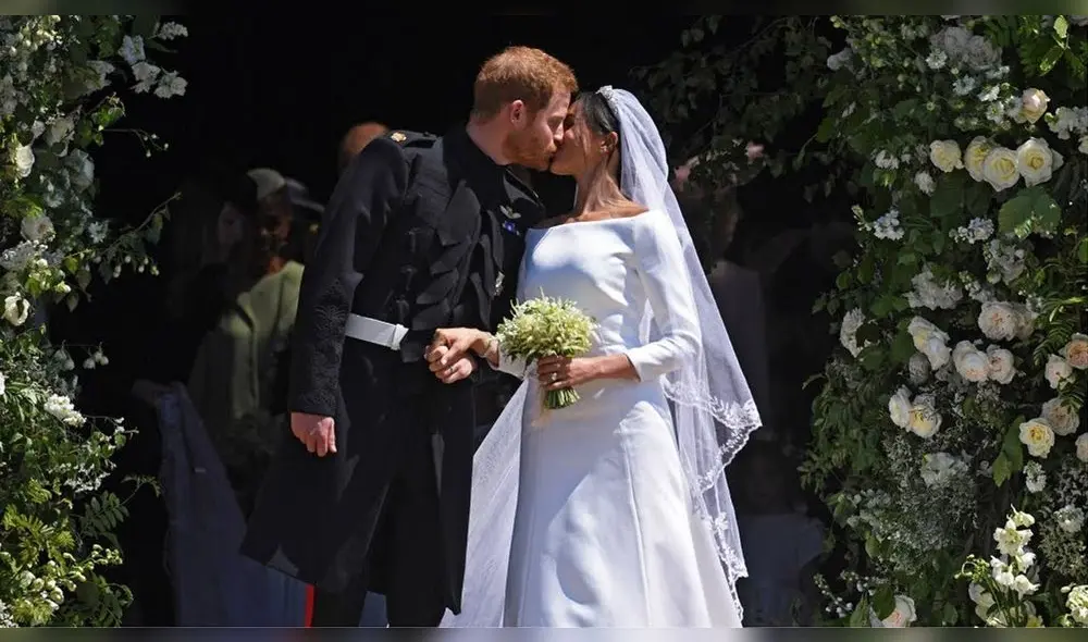 El nieto de la reina Isabel II y la actriz de The Suits se casaron en el 2018. (Foto: Captura/Youtube)
