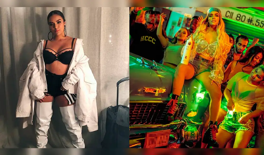 Instagram: Karol G realiza atrevidos movimientos con diminuto bikini [VIDEO]