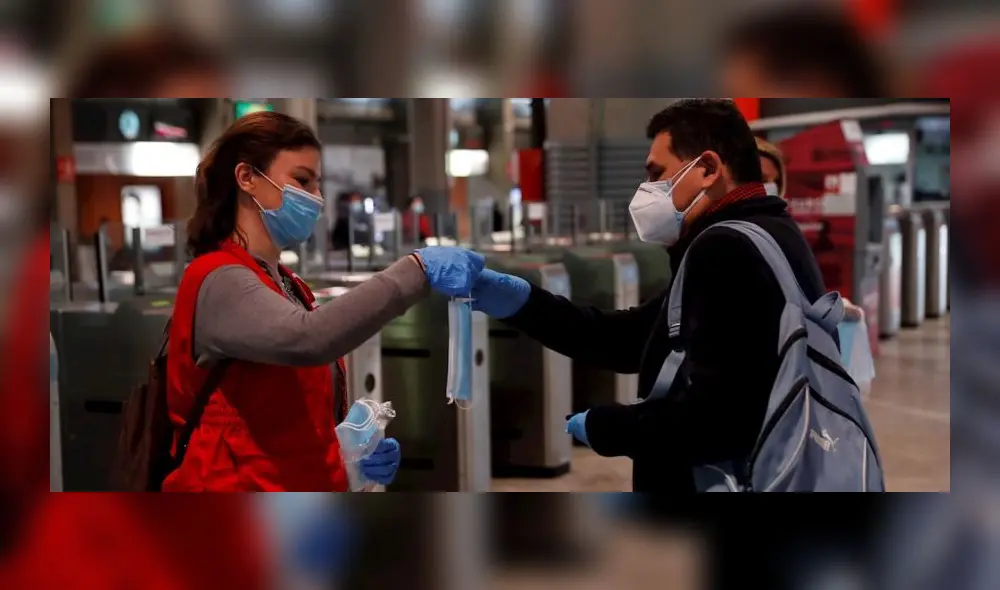 El uso de mascarillas será obligatorio en el transporte público durante la desescalada. Foto: Internet.