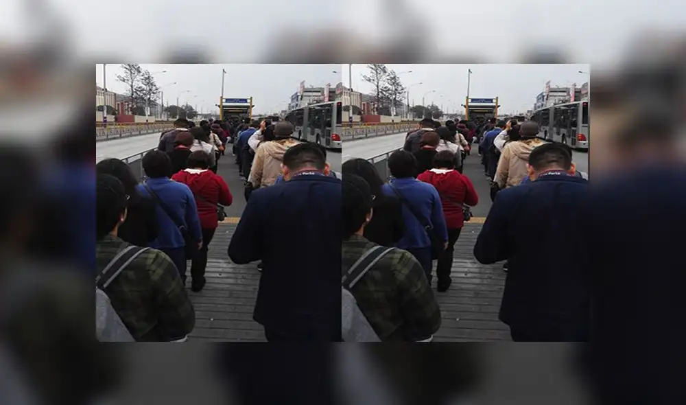 Continúan quejas por largas colas en las estaciones del Metropolitano