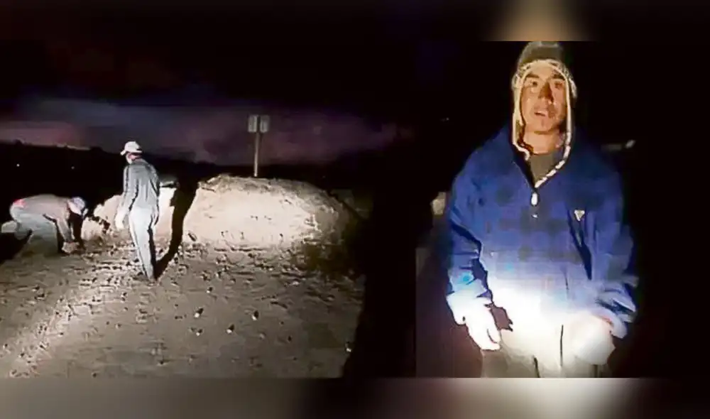 Intransigencia. Instante en que la ambulancia es obligada a parar por el
cierre de la vía. Foto: Difusión Intransigencia. Instante en que la ambulancia es obligada a parar por el
cierre de la vía. Foto: Difusión