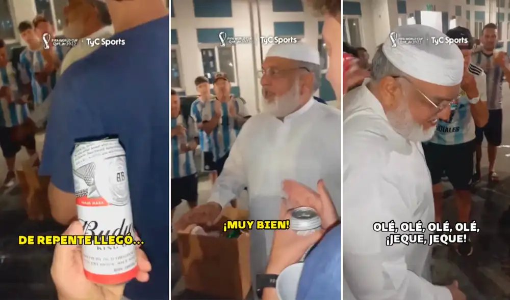 El video se ha hecho viral en redes. Foto: captura @TyCSports/Twitter