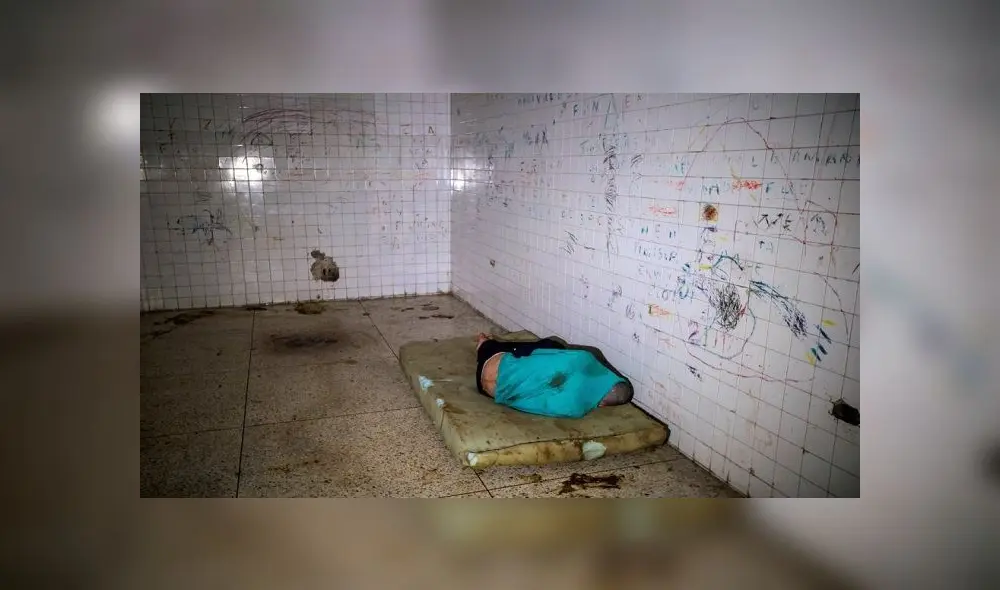 Un enfermo internado en el Hospital Psiquiátrico de Caracas. Foto: EFE Un enfermo internado en el Hospital Psiquiátrico de Caracas. Foto: EFE