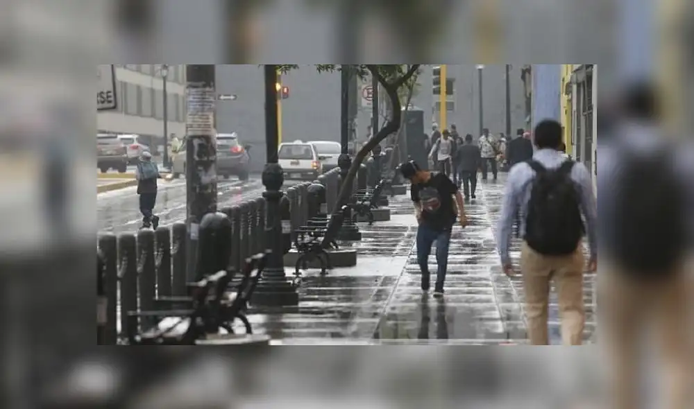 Senamhi anuncia que el viernes habrá lloviznas en Lima