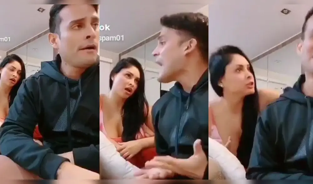 Christian Domínguez y Pamela Franco