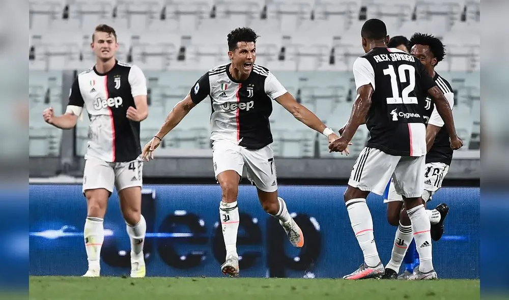 Juventus vuelve a ser campeón de la Serie A con Cristiano Ronaldo. Foto: AFP Juventus vuelve a ser campeón de la Serie A con Cristiano Ronaldo. Foto: AFP