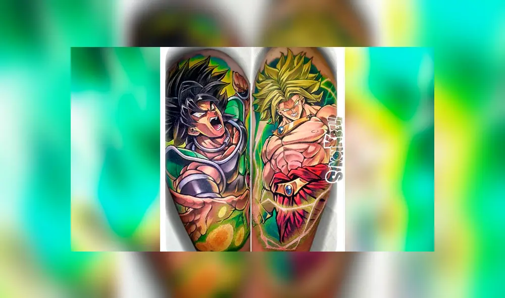 Facebook viral: joven se hace tatuaje ‘ultra realista’ de Broly y resultado sorprende a fans de Dragon Ball Super