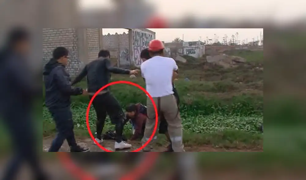 Jóvenes asistentes a fiesta de Halloween agredieron a periodista. Foto: Captura TV Perú