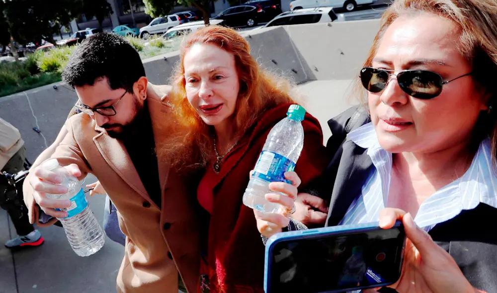 Eliane Karp en audiencia