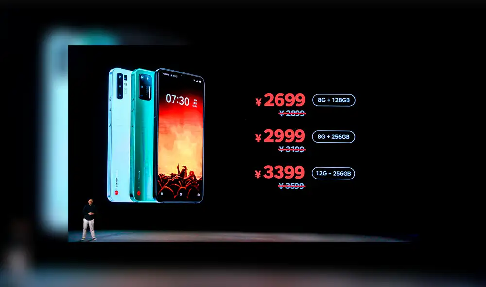 El Jianguo Pro 3, el nuevo smartphone de TikTok.