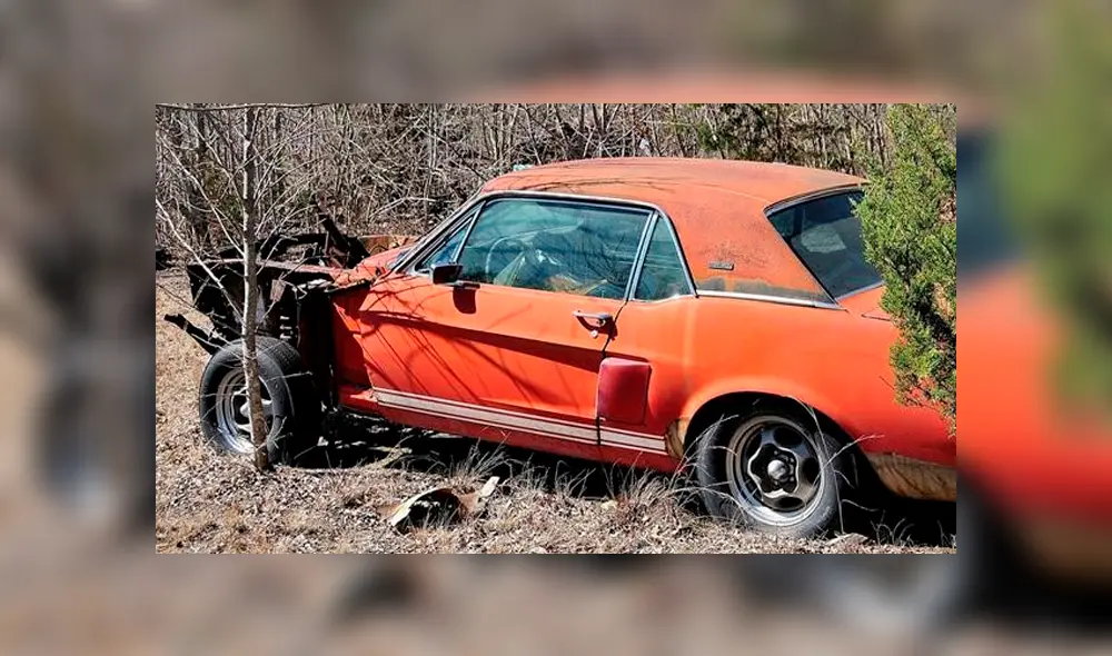 Abandonó su auto durante 20 años sin saber que era una joya automotriz [FOTOS]