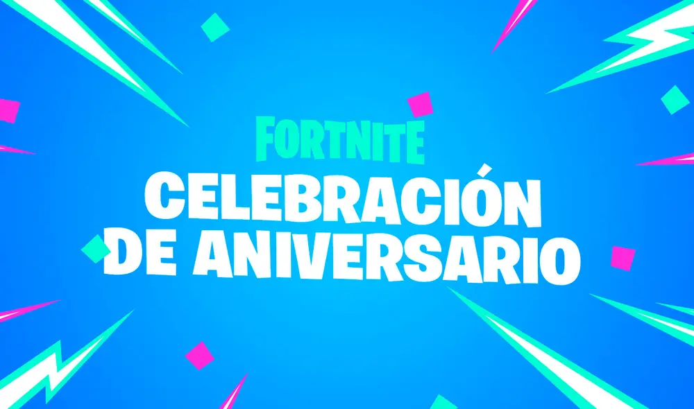 Fortnite cumple 3 años y lo celebra con un evento que va desde el 26 de setiembre hasta el 1 de octubre. Foto: Epic Games.