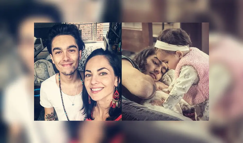 La actriz mexicana publicó fotografías al lado de su hijo Sergio Mayer y su nieta Mila. Foto: difusión.