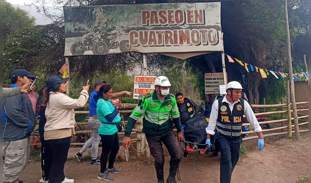 Cientos de moradores y visitantes quedaron consternados, debido a que el lugar de los hechos se encontraba a escasos metros al club campestre dond estaban. Foto: difusión Cientos de moradores y visitantes quedaron consternados, debido a que el lugar de los hechos se encontraba a escasos metros al club campestre dond estaban. Foto: difusión