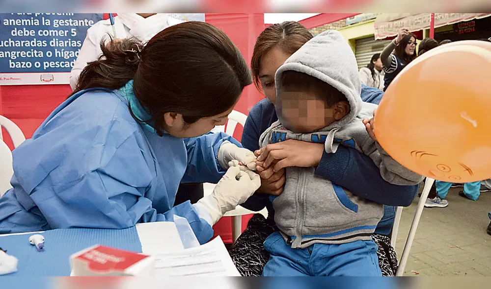 Incremento de la anemia en Lima golpeó a sectores con más recursos