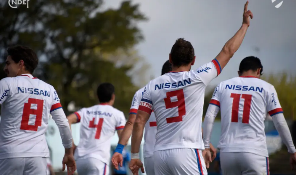 Berggesio abrió el marcador para Nacional. Foto: Twitter Nacional