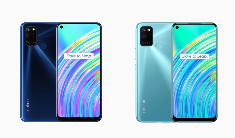 Disponible en color azul marino y verde. | Foto: Realme