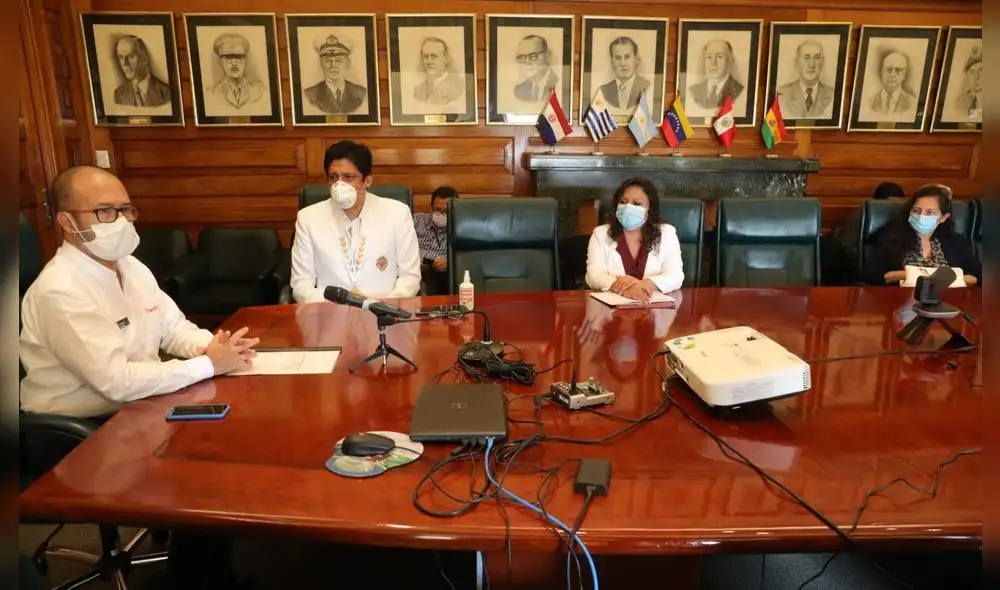 Colegios Profesionales de la Salud respaldan a Victor Zamora.