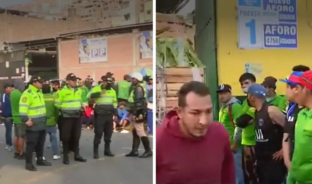 San Luis: estibadores se enfrentan afuera del mercado de frutas y paralizan labores por falta de formalización de gremios. Foto: composición LR/capturas de Canal N/América TV San Luis: estibadores se enfrentan afuera del mercado de frutas y paralizan labores por falta de formalización de gremios. Foto: composición LR/capturas de Canal N/América TV