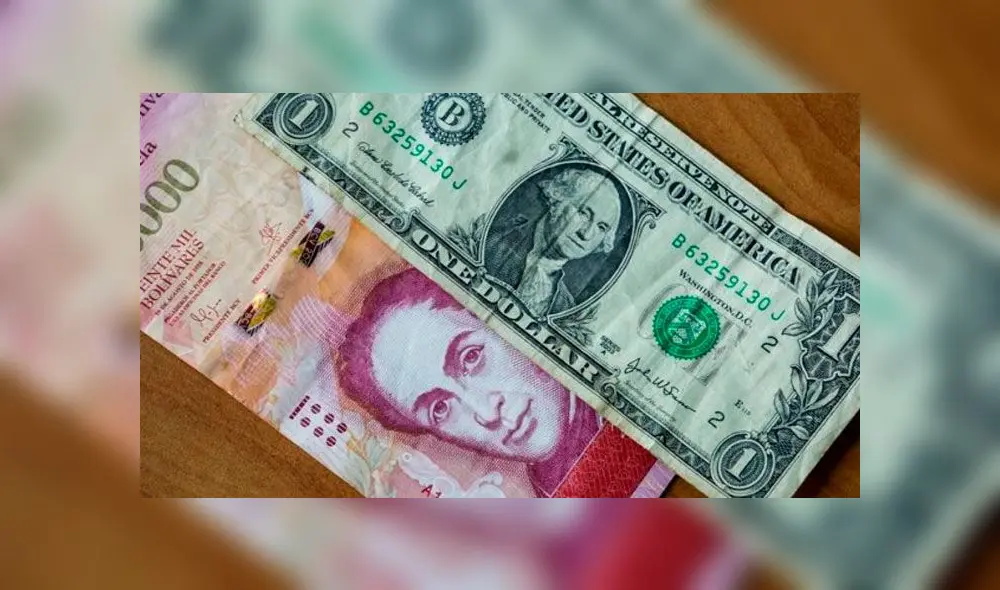 Dólar en Venezuela. Foto: difusión.