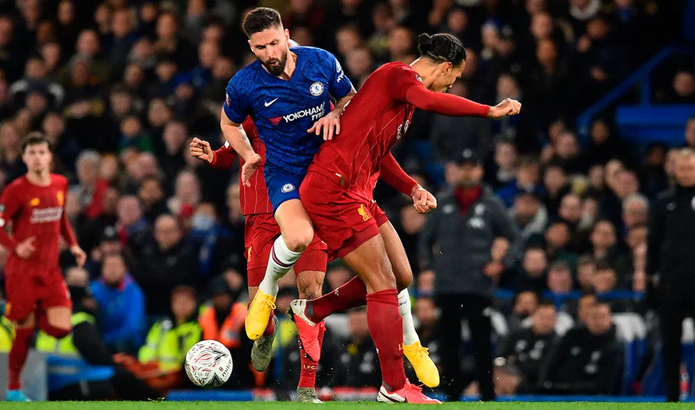 Liverpool vs Chelsea EN VIVO por octavos de final de la FA Cup. Foto: AFP