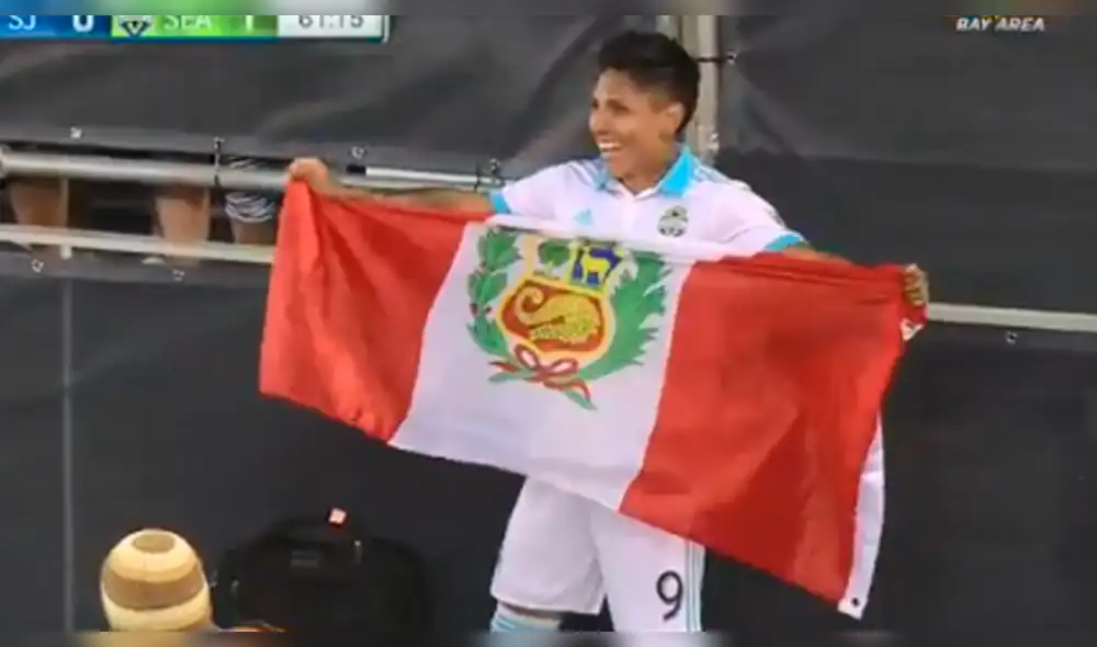 Ruidíaz marcó su primer gol en la MLS y celebró con bandera peruana | VIDEO