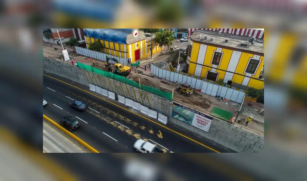 Municipalidad de Lima: así avanza la construcción de los nuevos puentes en la Vía Expresa [FOTOS]