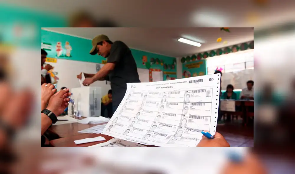 Cambios domiciliarios realizados después del 30 de setiembre ya no son tomados en cuenta en padrón electoral. Foto: Difusión Cambios domiciliarios realizados después del 30 de setiembre ya no son tomados en cuenta en padrón electoral. Foto: Difusión