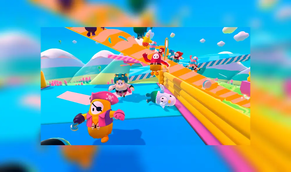 Fall Guys no cuenta con crossplay para que usuarios de PS4 y PC jueguen en una misma partida. Foto: Fall Guys.