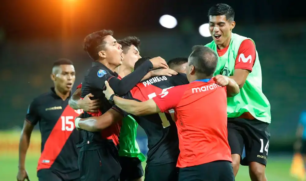 Carranza anotó el gol del empate a los 70' del segundo tiempo. Foto: Prensa Perú