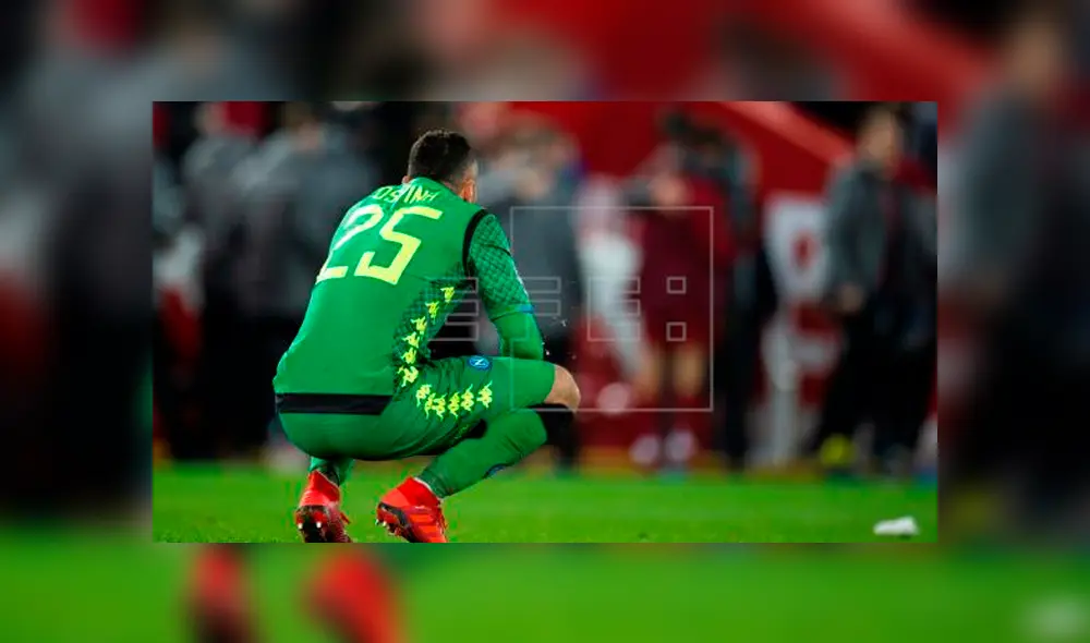 Ospina ya había abandonado antes la concentración del Napoli para visitar a su padre. Foto: EFE