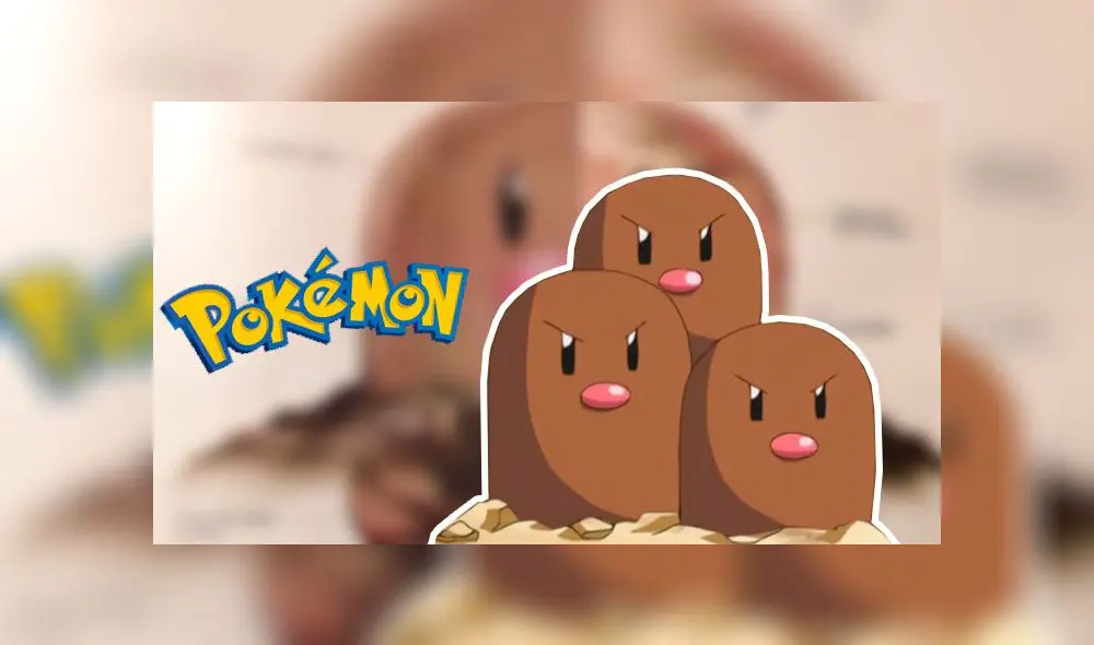 Usuario en reddit reveló diseño del pokémon Diglett. Créditos: Composición