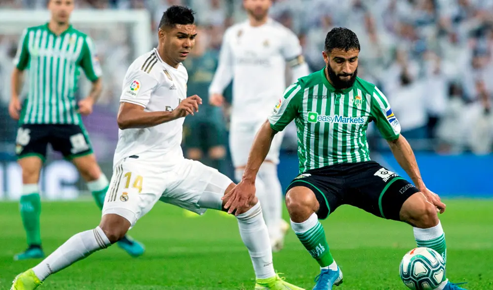 Sigue aquí EN VIVO el Real Madrid vs. Betis por la fecha 12 de la Liga Santander 2019-2020. | Foto: EFE