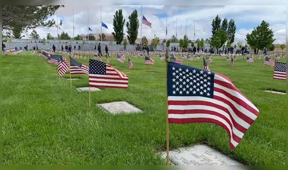 En 1971, se determinó que el Día de los caídos se conmemoraría el último lunes de mayo, con un fin de semana de tres días de duelo. (Foto: KRNV)